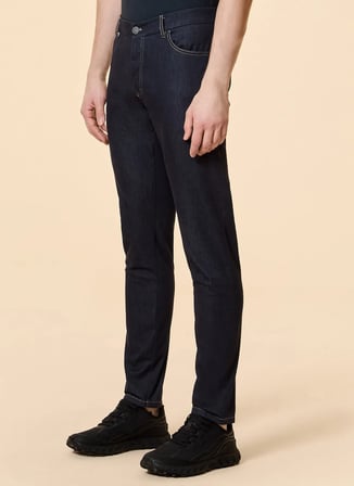 Roberto Ricci Designs Lacivert Erkek Slim Fit Pantolon Marina 5T Pant