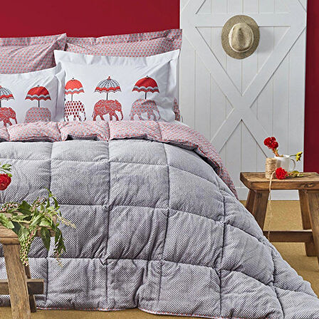 Apricitas Home Çift Kişilik Uyku Seti Bohemian Scarlet