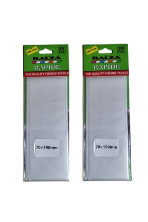 Eriyen PVA Balık Yemleme Poşeti 25Lİ 7X19CM ( 2 Adet )