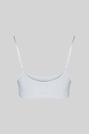 HNX  Ten Pamuklu Ayarlanılabilir İnce Askılı Kadın Alıştırma Büstiyeri