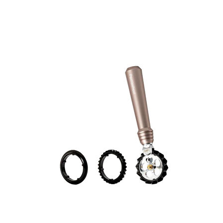 Marcato Pastawheel Makarna Hamuru Kesme Çarkı Pastel Pembe Renk