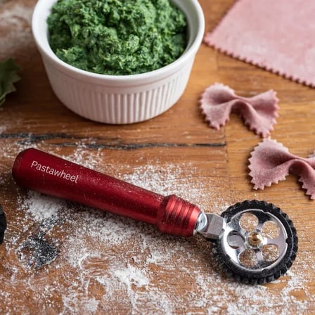 Marcato Atlas 150 Plus Makarna Makinesi + Pastawheel Set Kırmızı