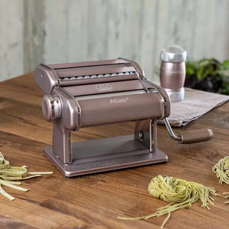 Marcato Atlas 150 Plus Makarna Makinesi + Pastawheel Set Pastel Pembe