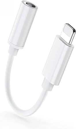 iPhone 13/13 Pro/12/12 Pro/11/11Pro için Lightning to 3.5mm Aux Jack Kulaklık Dönüştürücü Adaptörü. iPhone 13/13Pro/13Pro Max/12/12 Pro/12Pro Max/11/11 Pro/11/Pro Max/X/XR/XS/XS Max/8/7 Uyumlu
