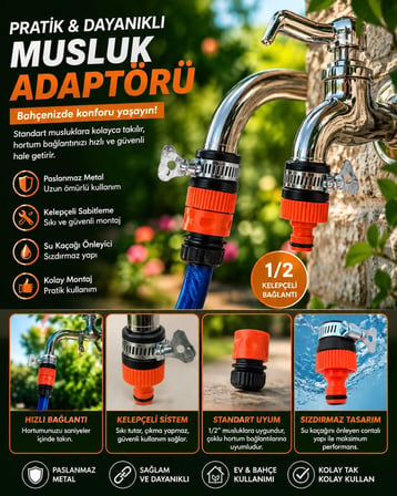 Otomatik Batarya Hortum Bağlama Aparatı Bataryadan Su Alma Set
