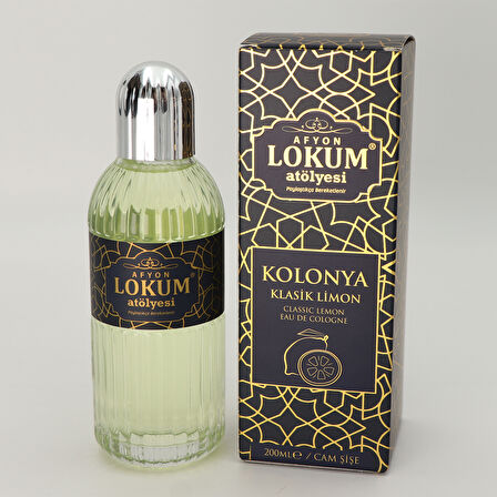 Kolonya Klasik Limon 200 Ml