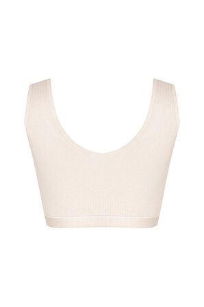 HNX Siyah Kaşkorse Kalın Askılı Pedli Kadın Büstiyer