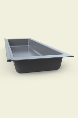 Mutfak Çekmece Içi Tek Bölmeli Kepçelik-Kaşıklık 16cmX48cm(Boydan 4cm Kesilebilir)