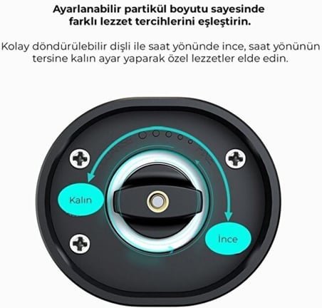 Pilli Led Işıklı Tuz ve Karabiber Öğütücü ikili Set