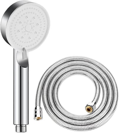 5 Fonksiyonlu Ayarlanabilir Yüksek Basınçlı Masaj Etkili Duş Seti, Turbo Fan Lite Duş Seti Chrome