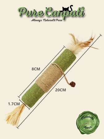 Matatabi & Catnip Kedi Oyuncağı – Doğal Kedi Oyuncağı & Diş Kaşıyıcı