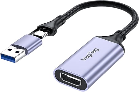 1080P 60Hz HDMI Video Capture Card USB 3.0 ve Type-C Görüntü Yakalama Kartı