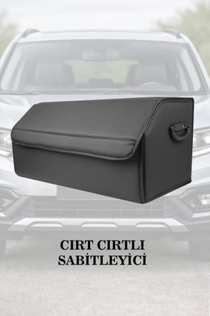 ateca bagaj için erzak aksesuar toplayıcı lüks deri siyah battal boy çanta