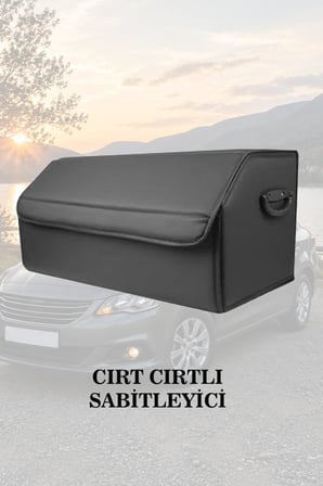 kia k2700 bagaj için erzak aksesuar toplayıcı deri lüks siyah battal boy çanta