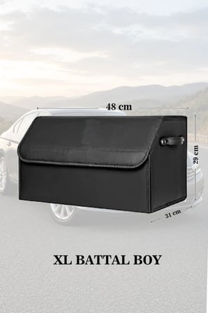 lada 111 bagaj için erzak aksesuar toplayıcı lüks deri siyah battal boy çanta