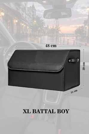rover 820 bagaj için erzak aksesuar toplayıcı deri siyah lüks battal boy çanta