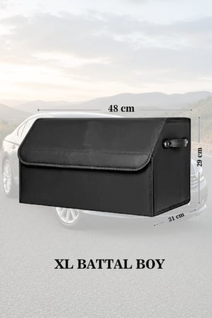 volvo 940 bagaj için erzak aksesuar toplayıcı siyah lüks deri battal boy çanta
