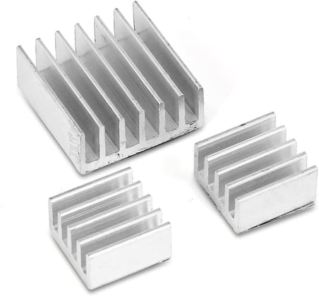 Alüminyum Soğutucu Set (Heat Sink) A4988 DRV8825 Raspberry 3 Adet