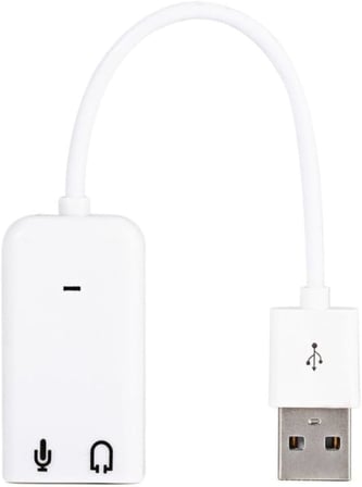 Usb Ses Kartı Çevirici 7+1 Dönüştürücü Laptop Harici Ses Kartı