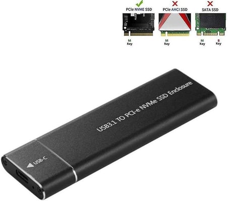 Alfais 5218 Usb 3.1 Type C To Pci-e Express Nvme Ssd Hard Disk Kutusu