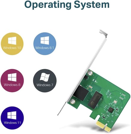 TG-3468, 10/100/1000Mbps Gigabit PCI Express Network Adaptör