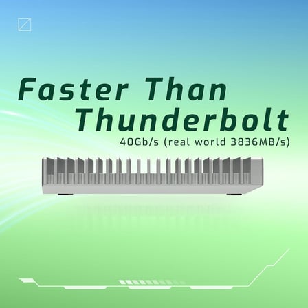 Express 1M2 40Gb/s Taşınabilir NVMe SSD