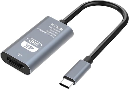 7015 Type C To HDMI 4K 30HZ USB C HDMI kablo tipi C dizüstü bilgisayarlar için akıllı telefonlar ve Tüm Cihazlar