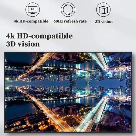 7015 Type C To HDMI 4K 30HZ USB C HDMI kablo tipi C dizüstü bilgisayarlar için akıllı telefonlar ve Tüm Cihazlar