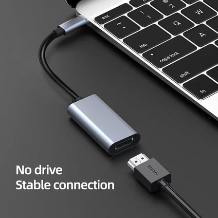 7015 Type C To HDMI 4K 30HZ USB C HDMI kablo tipi C dizüstü bilgisayarlar için akıllı telefonlar ve Tüm Cihazlar