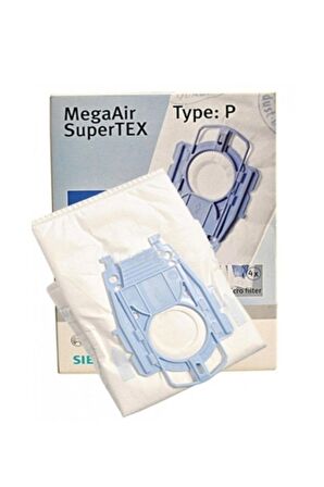 Bosch Siemens Type P Ergomaxx Toz Torbası - 4 Adet (Kutulu)