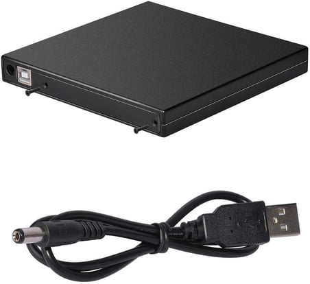 5115 USB SATA 12.7mm DVD RW Writer SSD External Harici Caddy Kutu