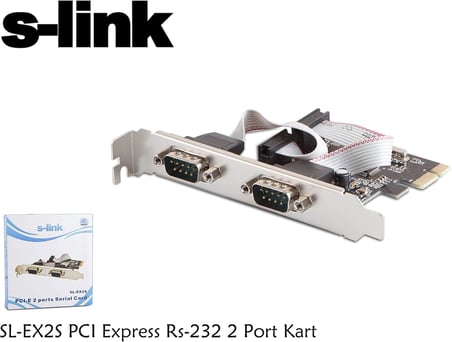 SL-EX2S PCI Express Rs-232 2 Port Kart