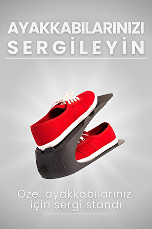 Ayakkabı Rampası | Dolap Düzenleyici Ayakkabı Sergi Rampası