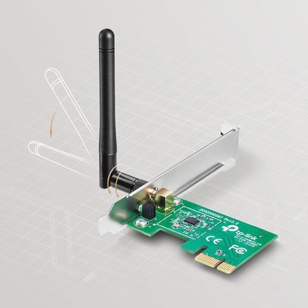 TL-WN781ND, 150Mbps Kablosuz PCI Express Adaptör