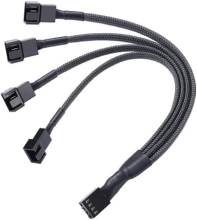 Fan çoğaltıcı kablo 4 lü fan çoğaltıcı fan çoklayıcı 4 port
