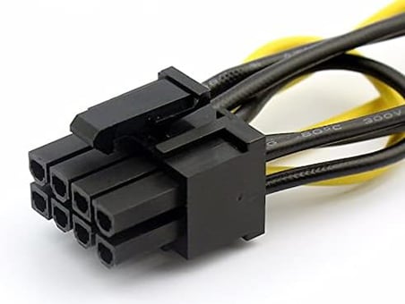 4327 2x Sata To 8 Pin (6+2) Pci-e Express Güç Molex Power Kablosu Çevirici Dönüştürücü