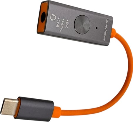 Harici Ses Kartı Type C Bağlantılı Taşınabilir External Sound Cards 32-bit RISC-V Ses Kart – USB C Desteği ZR1033 (Type-C)