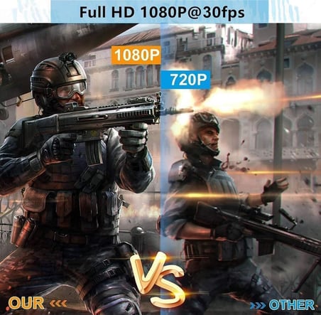 Ses Video Yakalama Kartı 1080P 30fps HDMI USB Yakalama Kartları DSLR Video Kamera Oyun - Canlı Akış - Video Konferans - Öğretim için Aksiyon Kamerası ile Kayıt