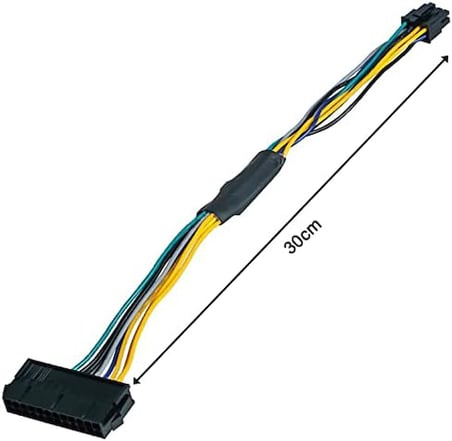 4973 24 Pin To 8 Pin ATX PSU Power Güç Adaptör Kablosu