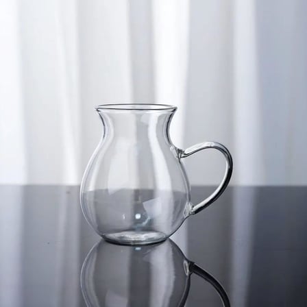 6'lı Keyfi Ala Kulplu Borosilikat Çay Bardağı - Çeyiz Seti