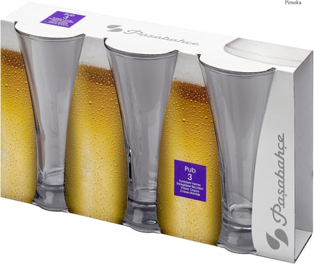 Pub 3'lü Bira Bardağı