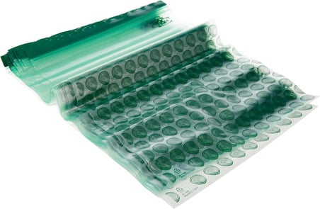 Plastik torba Istad, 30 adet paket, şunlardan oluşur: 15 torba 6 l (28,5 x 41 cm) ve 15 torba 4,5 l (27 x 34 cm), tekrar kullanılabilir, çünkü tekrar kapatılabilir