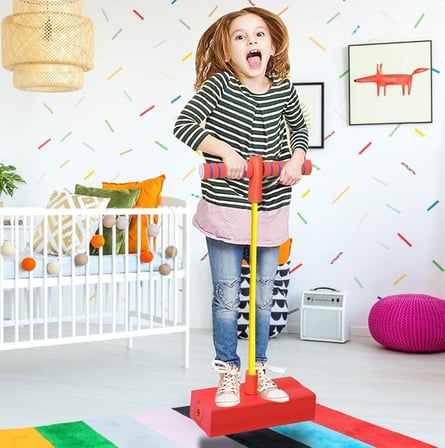 Çocuklar İçin Zıplama ve Büyüme Destekleyici Spor Aleti - Eğlenceli ve Geliştirici Zıplama Egzersizi, Pogo Stick