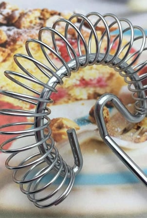 Yaylı Yumurta Çırpıcı Metal Mikser Krem ve Sos Karıştırıcı Pratik Mutfak Aparatı