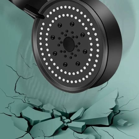 Turbo Fan Lite El Duşu Handshower, Siyah
