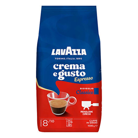 Crema e Gusto Classico Çekirdek Kahve (1000gr)