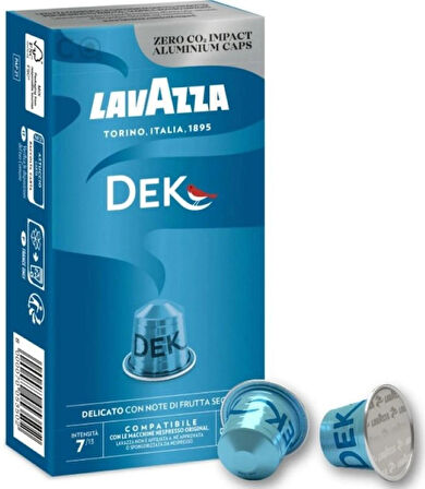Lavazza Nespresso Uyumlu Decaf Kafeinsiz Kapsül Kahve (10 Kapsül)