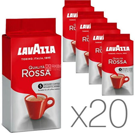 LAVAZZA QUALITA ROSSA FILTRE KAHVE 250GR * 20 ADET