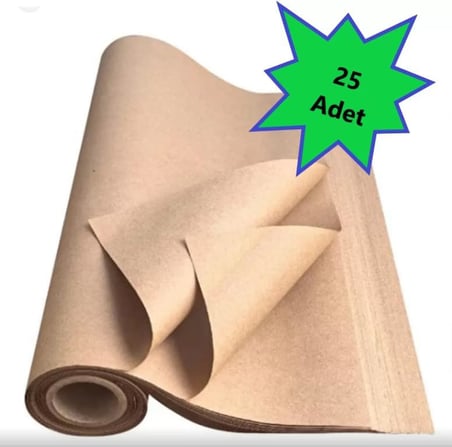 Kraft Kağıt 60Cm X 80Cm 25 Adet Ambalaj Ve Çeyiz Paketleme Kağıdı Çiçek Kağıdı Hediye Paketleme