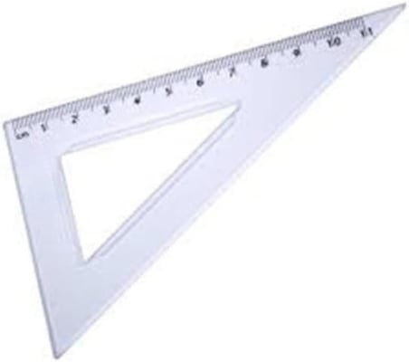 Cetvel Seti Çizim Takımı 30 Cm Cetvel Pergel Gönye İletki Şeffaf Çizim Takımı Pergelli Çizim Seti 4 Parça